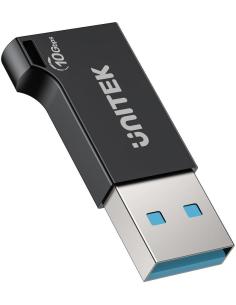 Unitek Adapter USB-A do USB-C 10Gbps czarny A1049ABK01
