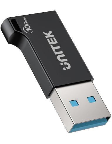 Unitek Adapter USB-A do USB-C 10Gbps czarny A1049ABK01