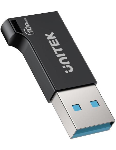 Unitek Adapter USB-A do USB-C 10Gbps czarny A1049ABK01