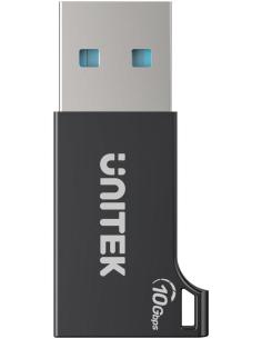 Unitek Adapter USB-A do USB-C 10Gbps czarny A1049ABK01 2