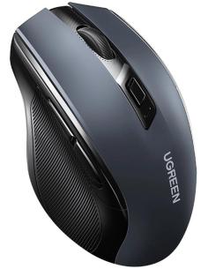 Mysz optyczna Ugreen MU006 bezprzewodowa USB 2.4GHz / Bluetooth 5.0 4000 DPI - czarna 2