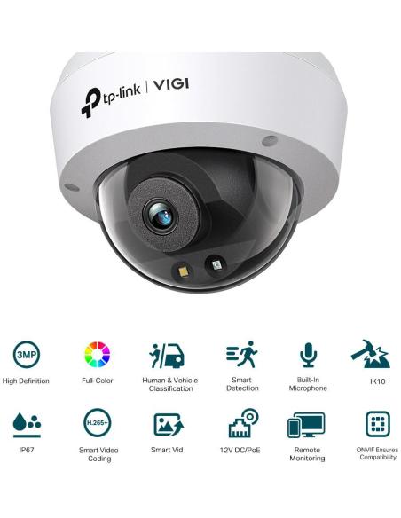 KAMERA TP-LINK VIGI C230(2.8mm) 4MP Dome