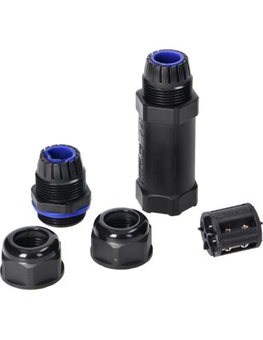 Konektor Mufa kablowa prosta M25 IP68, 5x6mm², 450V/30A OR-AE-13604