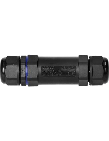 Konektor Mufa kablowa prosta IP68, M25, 3x6mm², 450V/30A OR-AE-13603
