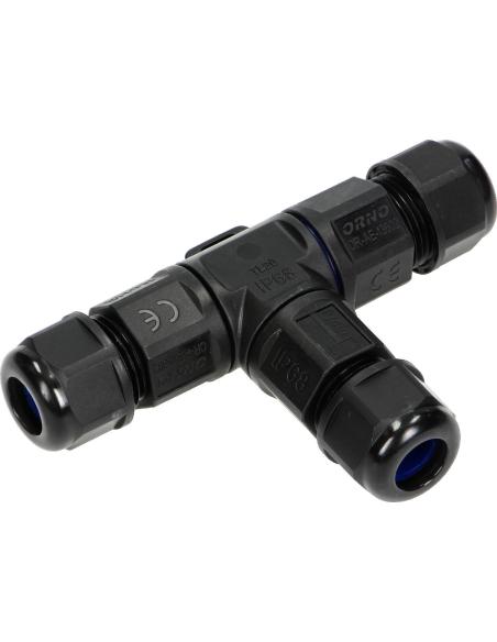 Konektor Mufa kablowa trójnik T IP68, 3x4mm², 450V/25A OR-AE-13602