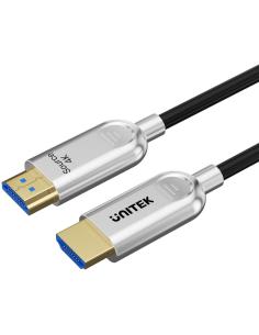 Unitek Kabel optyczny HDMI 2.0 AOC 4K 60Hz 10 m