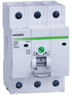 ROZŁĄCZNIK IZOLACYJNY, SZER. 3 MODUŁY, 3P, 100A, Ex9I125 3P 100A Noark 100878