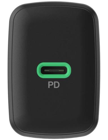 ŁADOWARKA SIECIOWA Greencell PowerSource Solo30 30W 1xUSB-C PD 3.0 QC 4.0+ czarna