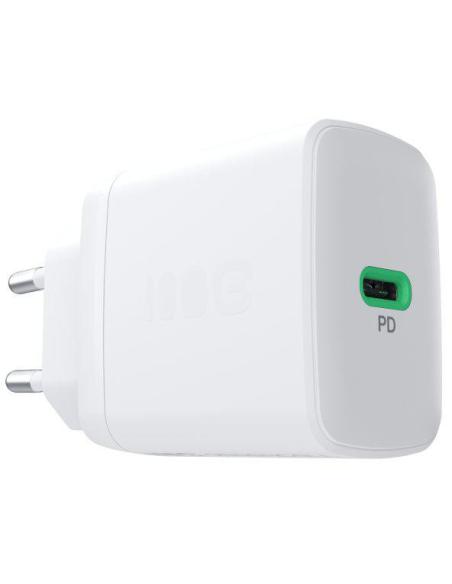 ŁADOWARKA SIECIOWA Greencell PowerSource Solo30 30W 1xUSB-C PD 3.0 QC 4.0+ biała
