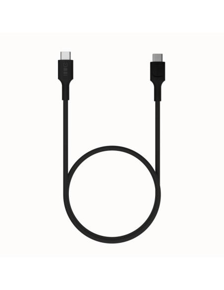 KABEL USB-C / USB-C Greencell PowerStream 30cm PD 100W czarny w oplocie