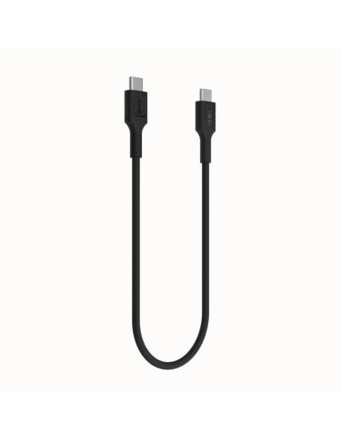 KABEL USB-C / USB-C Greencell PowerStream 30cm PD 100W czarny w oplocie