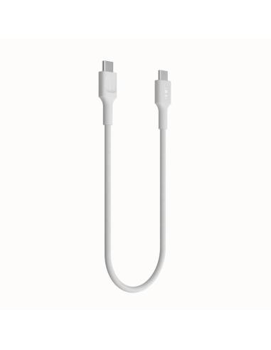 KABEL USB-C / USB-C Greencell PowerStream 120cm PD 100W biały w oplocie