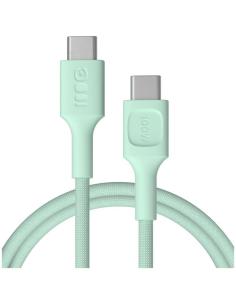 KABEL USB-C / USB-C Greencell PowerStream 120cm PD 100W zielony w oplocie