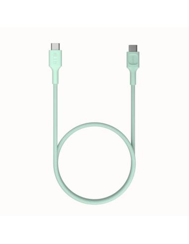 KABEL USB-C / USB-C Greencell PowerStream 120cm PD 100W zielony w oplocie