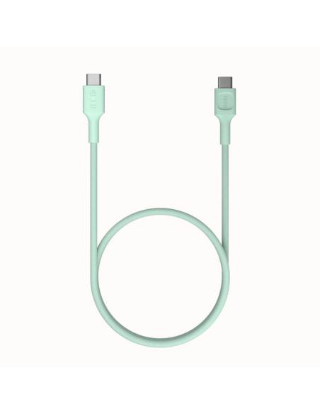 KABEL USB-C / USB-C Greencell PowerStream 120cm PD 100W zielony w oplocie