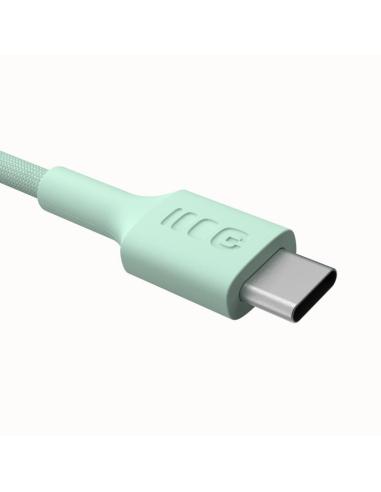 KABEL USB-C / USB-C Greencell PowerStream 120cm PD 100W zielony w oplocie