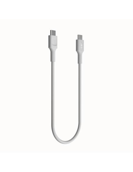 KABEL USB-C / USB-C Greencell PowerFlex 200cm PD 100W biały silikonowy