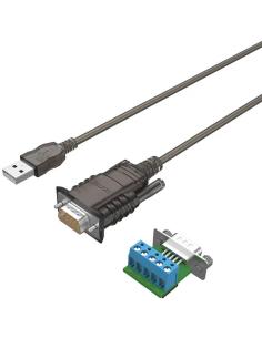 Unitek Konwerter/Adapter USB 2.0 do RS422/RS485 (DB9M) z chipsetem FTDI, 1,5m