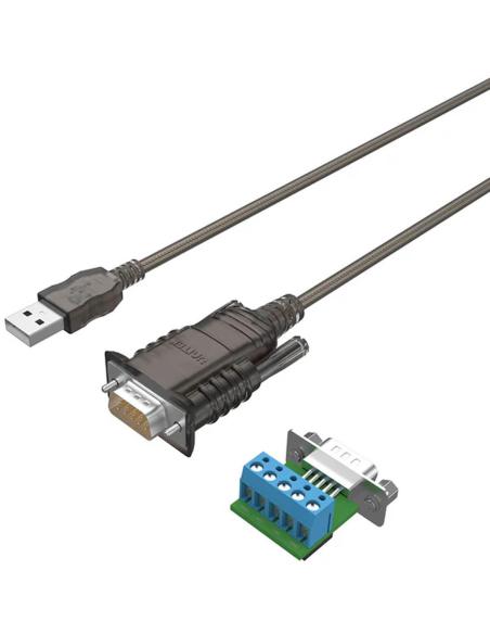 Unitek Konwerter/Adapter USB 2.0 do RS422/RS485 (DB9M) z chipsetem FTDI, 1,5m