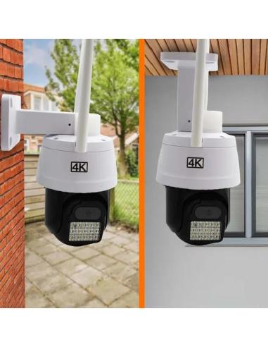 Kamera IP ORLLO Z17 Ultra 4K zewnętrzna obrotowa GSM na kartę SIM 8MPx