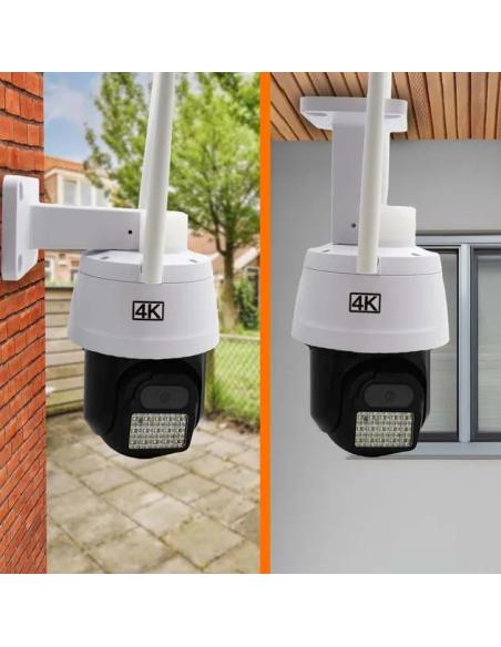 Kamera IP ORLLO Z17 Ultra 4K zewnętrzna obrotowa GSM na kartę SIM 8MPx