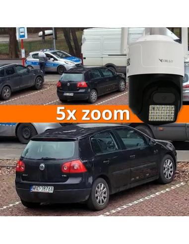 Kamera IP ORLLO Z17 Ultra 4K zewnętrzna obrotowa GSM na kartę SIM 8MPx