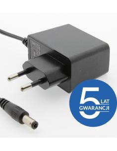 ZASILACZ WTYCZKOWY ESPE 12V 1,5A 18W WTYK PROSTY 2,1x5,5mm 5 LAT GW.