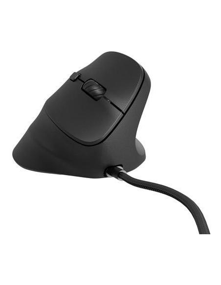 Mysz wertykalna Natec Crake 2 Pro 12800DPI czarny