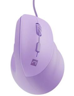 Mysz wertykalna Natec Crake 2 Pro 12800DPI lawendowy