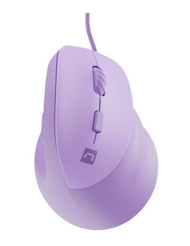 Mysz wertykalna Natec Crake 2 Pro 12800DPI lawendowy