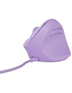 Mysz wertykalna Natec Crake 2 Pro 12800DPI lawendowy 2