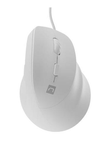 Mysz wertykalna Natec Crake 2 Pro 12800DPI biały