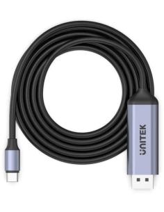 Unitek Adapter USB-C na DP 1.4 8K@60Hz kabel 1,8m 2
