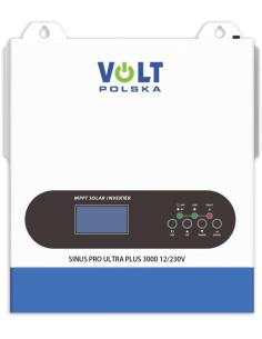 Przetwornica Inwerter solarny Volt Polska SinusPro ULTRA PLUS 3000 12/230V (1500/3000W) + 100A MPPT