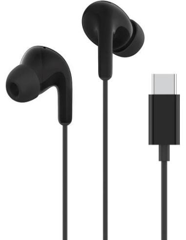 Słuchawki Xiaomi Type-C Earphones Czarne z Mikrofonem HD