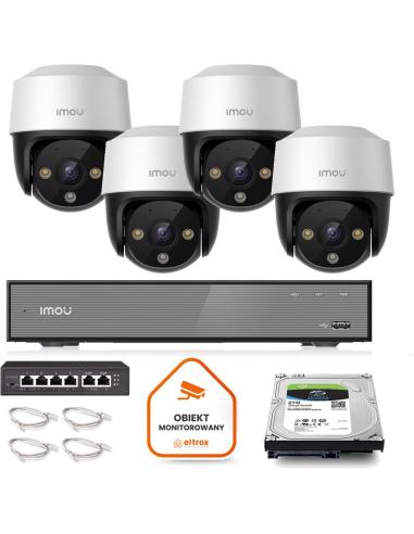 Zestaw monitoringu Imou 4x kamera Cruiser 4MP POE