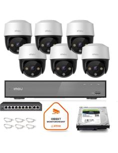 Zestaw monitoringu Imou 6x kamera Cruiser 4MP POE