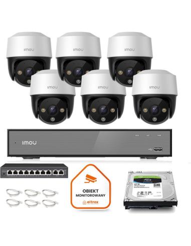 Zestaw monitoringu Imou 6x kamera Cruiser 4MP POE