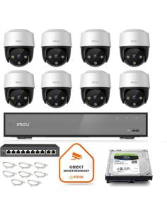 Zestaw monitoringu Imou 8x kamera Cruiser 4MP POE