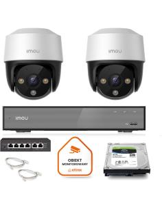Zestaw monitoringu Imou 2x kamera IP Cruiser 4MP POE