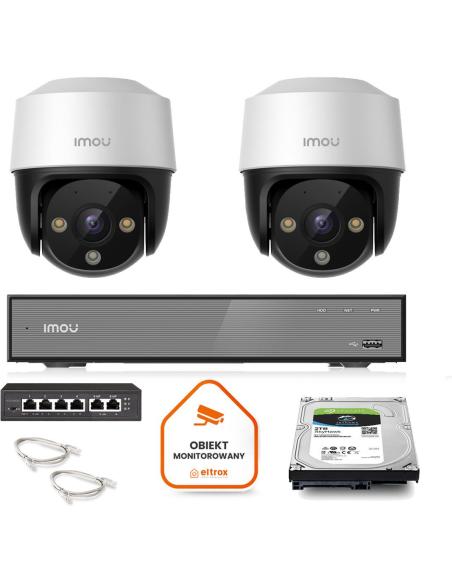 Zestaw monitoringu Imou 2x kamera IP Cruiser 4MP POE