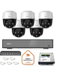 Zestaw monitoringu Imou 5x kamera Cruiser 4MP POE