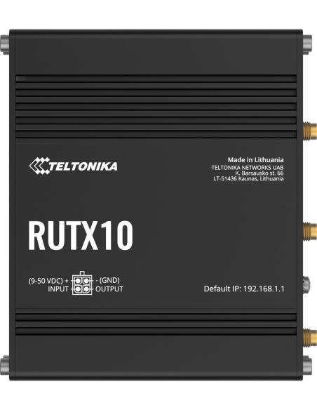 Teltonika RUTX10 router przemysłowy (RUTX10000000)
