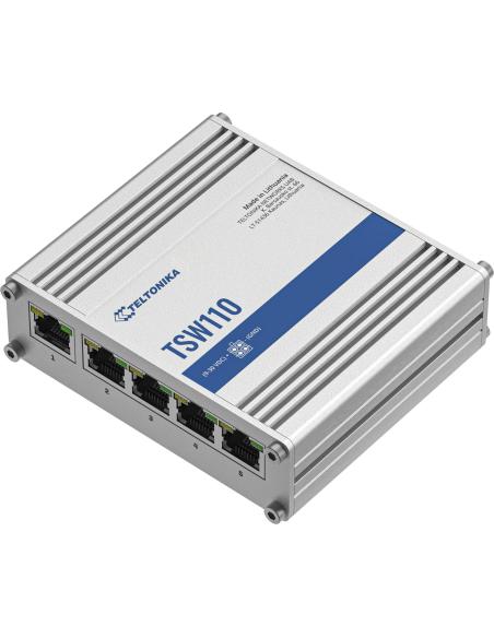 Teltonika TSW110 switch przemysłowy 5xGE (TSW110000000)
