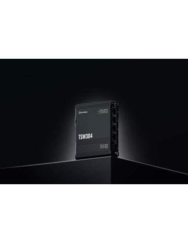 Teltonika TSW304 switch przemysłowy 4xGE (TSW304000000) DIN