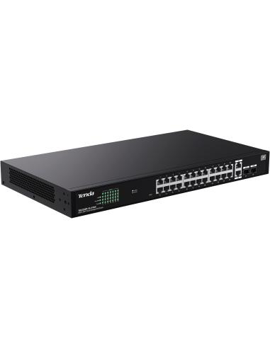 SWITCH POE TENDA ZARZĄDZALNY TEG2228P-24-410W