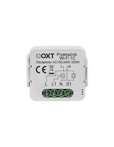 Moduł OXT mini przekaźnik 1 obwód WiFi TUYA T221