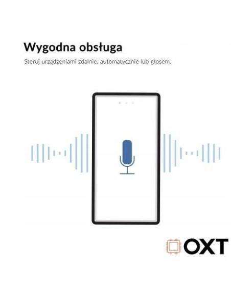 Moduł OXT przekaźnik 1 obwód pomiar 16A WIFI TUYA T220P