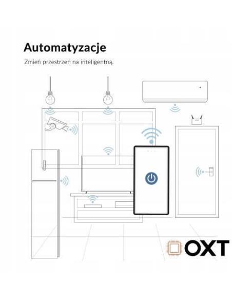Moduł OXT przekaźnik 1 obwód pomiar 16A WIFI TUYA T220P