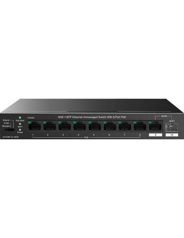 SWITCH POE TENDA TEG1110PF-8-120W